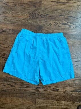 Columbia blue Swim Shorts with White Mesh Lining
